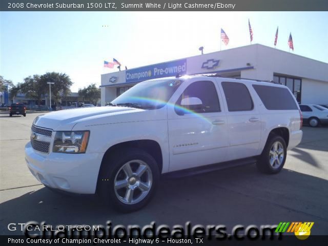 2008 Chevrolet Suburban 1500 LTZ in Summit White