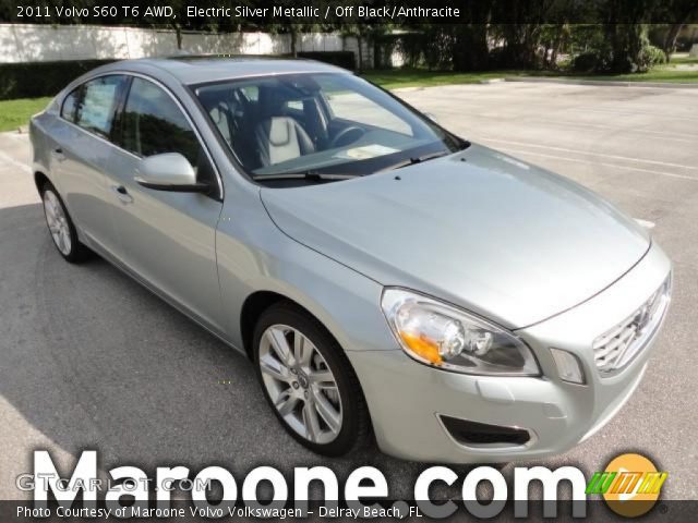 2011 Volvo S60 T6 AWD in Electric Silver Metallic