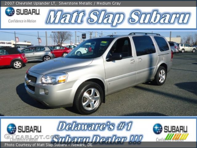 2007 Chevrolet Uplander LT in Silverstone Metallic