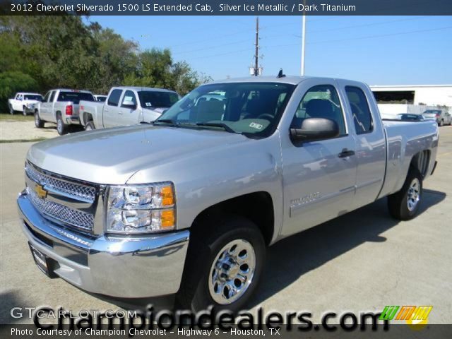 2012 Chevrolet Silverado 1500 LS Extended Cab in Silver Ice Metallic