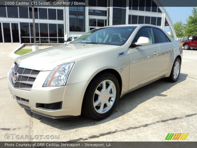 2008 Cadillac CTS Sedan in Gold Mist