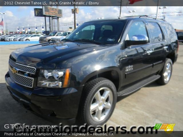 2012 Chevrolet Tahoe LS in Black Granite Metallic