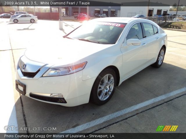 2009 Acura TL 3.5 in White Diamond Pearl