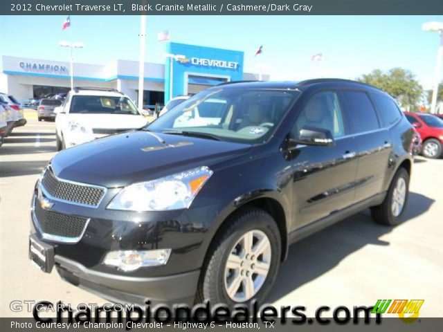 2012 Chevrolet Traverse LT in Black Granite Metallic