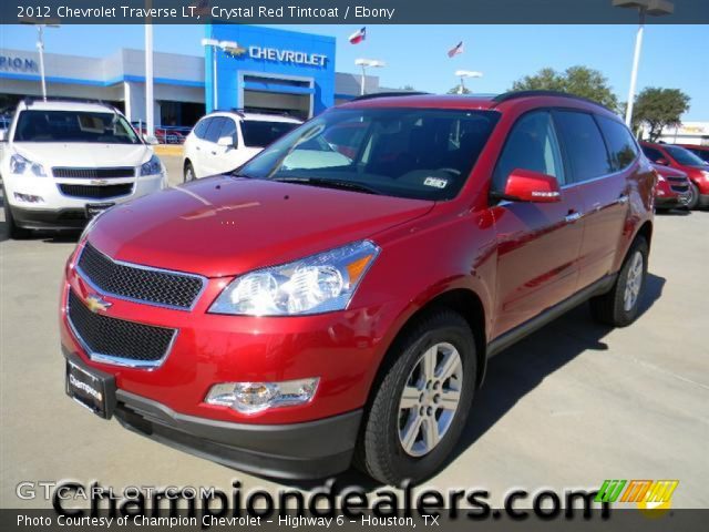 2012 Chevrolet Traverse LT in Crystal Red Tintcoat