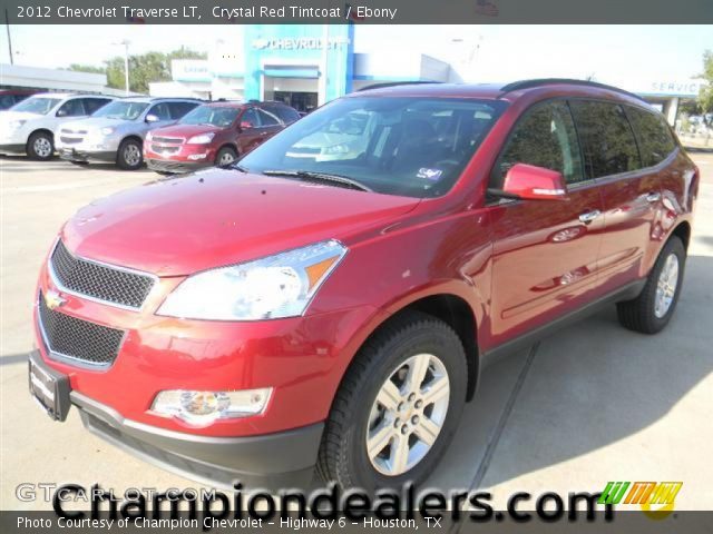 2012 Chevrolet Traverse LT in Crystal Red Tintcoat