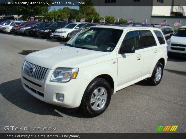 2009 Mercury Mariner V6 in White Suede