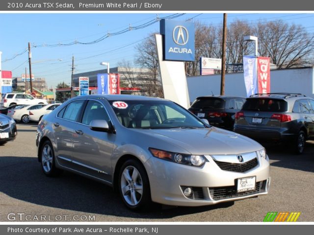 2010 Acura TSX Sedan in Premium White Pearl