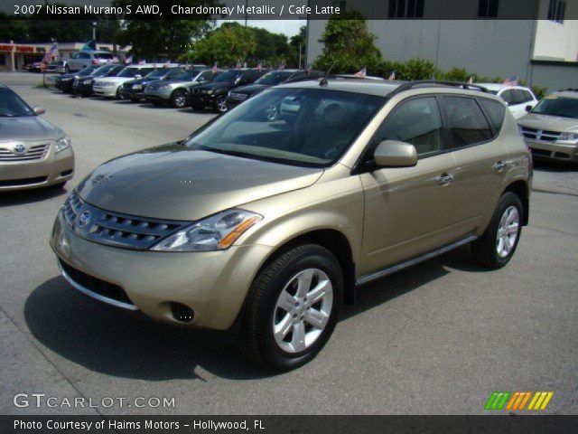2007 Nissan Murano S AWD in Chardonnay Metallic