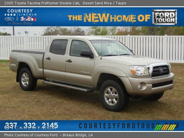 2005 Toyota Tacoma PreRunner Double Cab in Desert Sand Mica