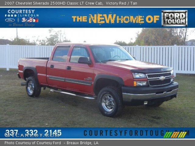 2007 Chevrolet Silverado 2500HD Classic LT Crew Cab in Victory Red