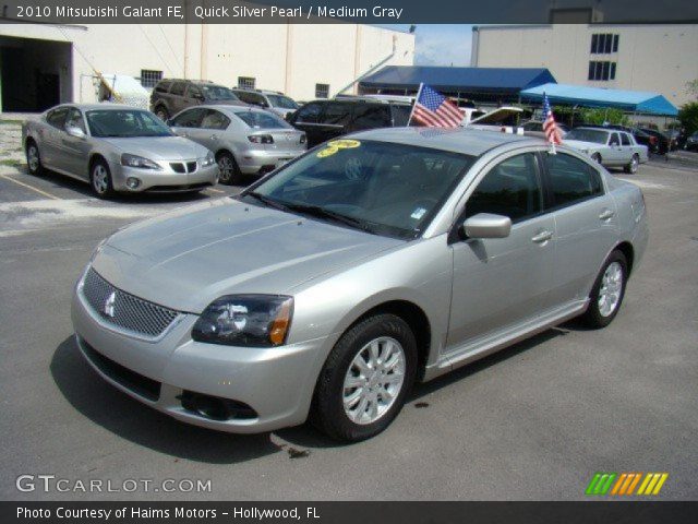 2010 Mitsubishi Galant FE in Quick Silver Pearl