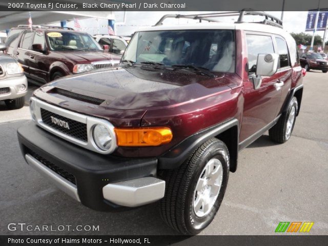 2007 Toyota FJ Cruiser  in Black Cherry Pearl