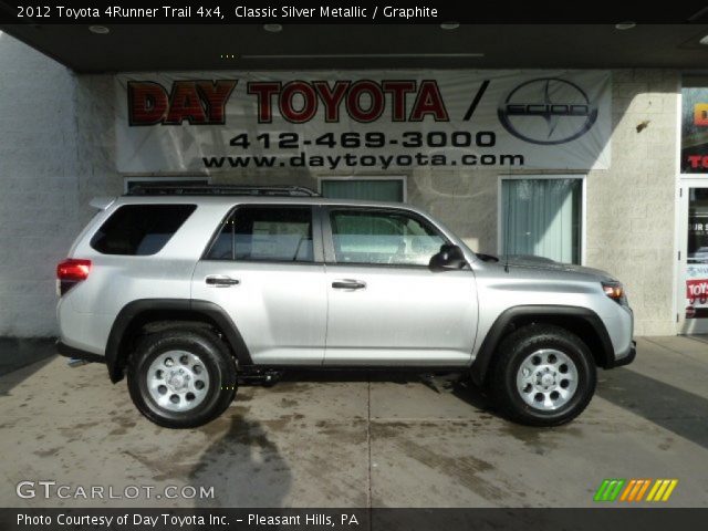 2012 Toyota 4Runner Trail 4x4 in Classic Silver Metallic