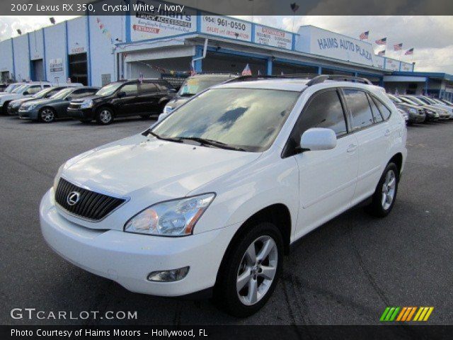 2007 Lexus RX 350 in Crystal White