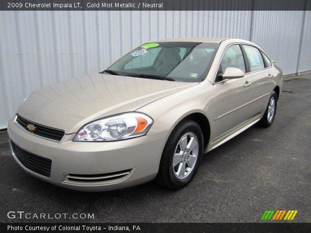 2009 Chevrolet Impala LT in Gold Mist Metallic