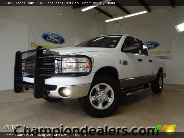 2009 Dodge Ram 2500 Lone Star Quad Cab in Bright White