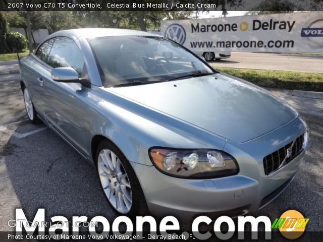 2007 Volvo C70 T5 Convertible in Celestial Blue Metallic