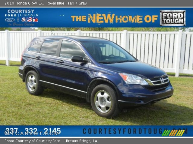 2010 Honda CR-V LX in Royal Blue Pearl