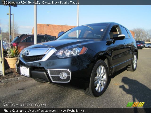 2010 Acura RDX SH-AWD in Crystal Black Pearl