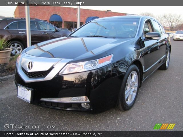 2009 Acura TL 3.5 in Crystal Black Pearl