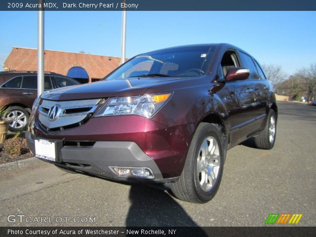 2009 Acura MDX  in Dark Cherry Pearl