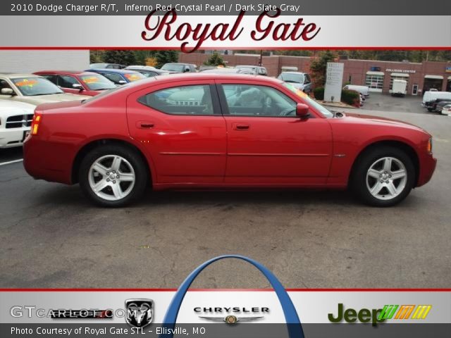 2010 Dodge Charger R/T in Inferno Red Crystal Pearl