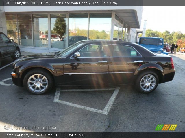 2010 Chrysler 300 C HEMI in Dark Cordovan Pearl