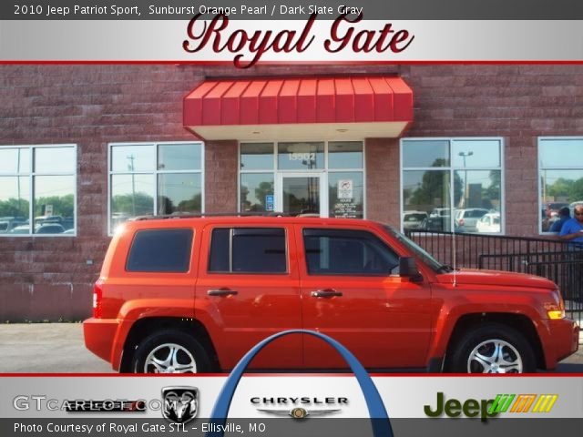 2010 Jeep Patriot Sport in Sunburst Orange Pearl