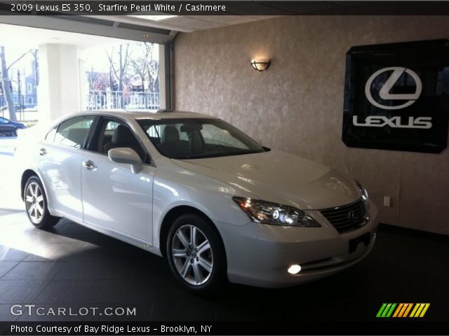 2009 Lexus ES 350 in Starfire Pearl White