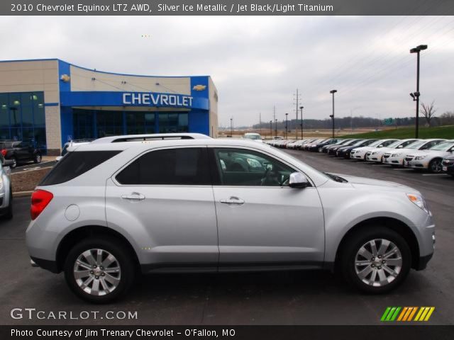 2010 Chevrolet Equinox LTZ AWD in Silver Ice Metallic