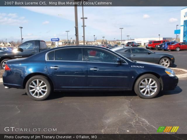 2007 Buick Lucerne CXS in Ming Blue Metallic