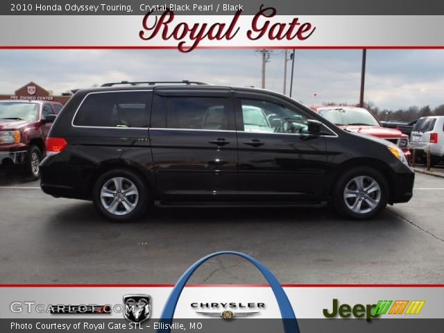 2010 Honda Odyssey Touring in Crystal Black Pearl