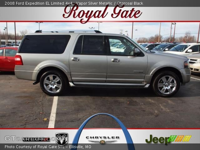 2008 Ford Expedition EL Limited 4x4 in Vapor Silver Metallic