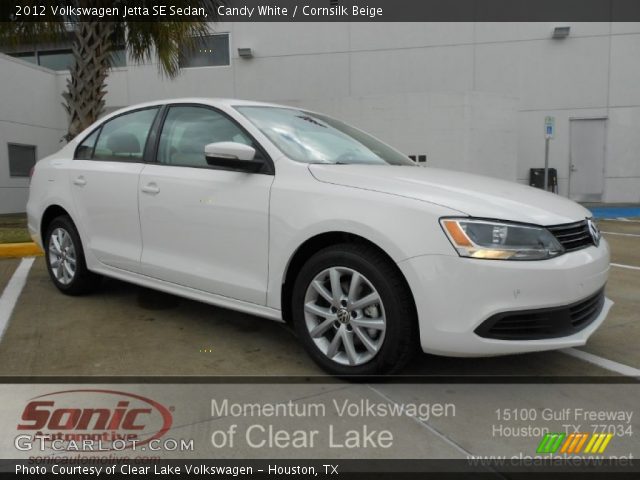 2012 Volkswagen Jetta SE Sedan in Candy White