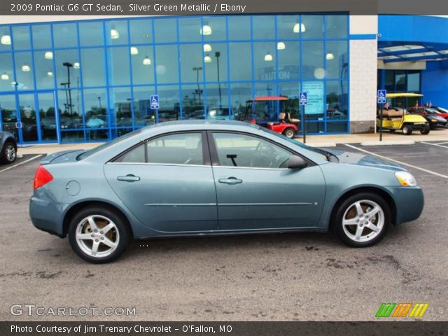2009 Pontiac G6 GT Sedan in Silver Green Metallic