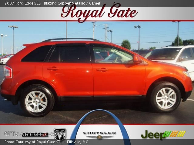 2007 Ford Edge SEL in Blazing Copper Metallic