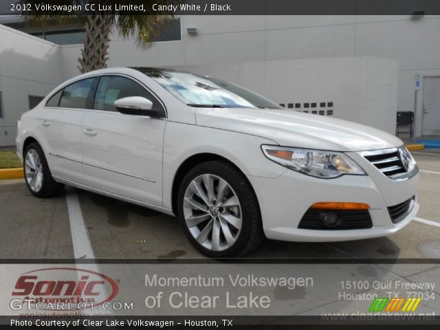 2012 Volkswagen CC Lux Limited in Candy White