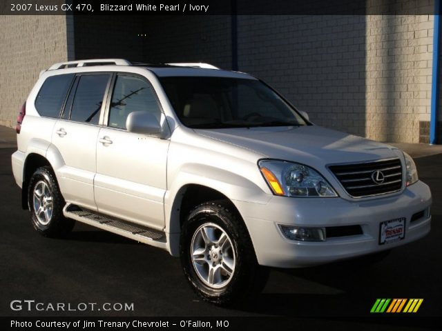 2007 Lexus GX 470 in Blizzard White Pearl