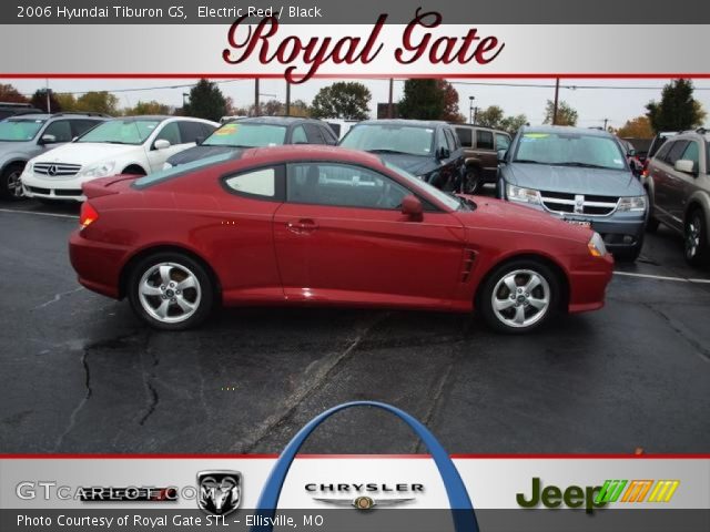 2006 Hyundai Tiburon GS in Electric Red