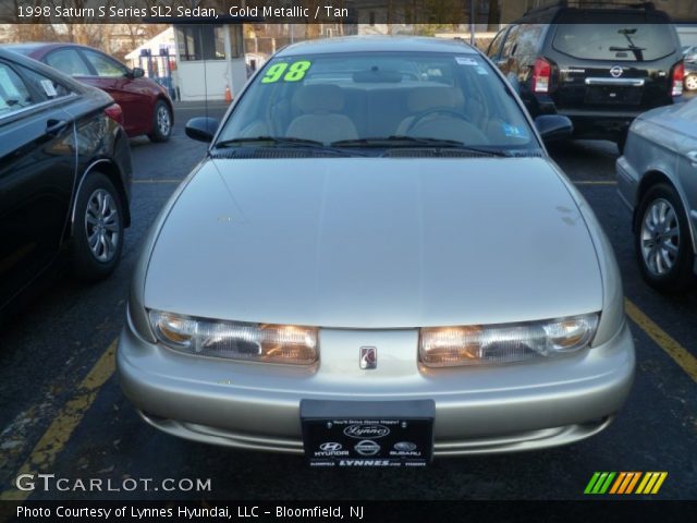 1998 Saturn S Series SL2 Sedan in Gold Metallic