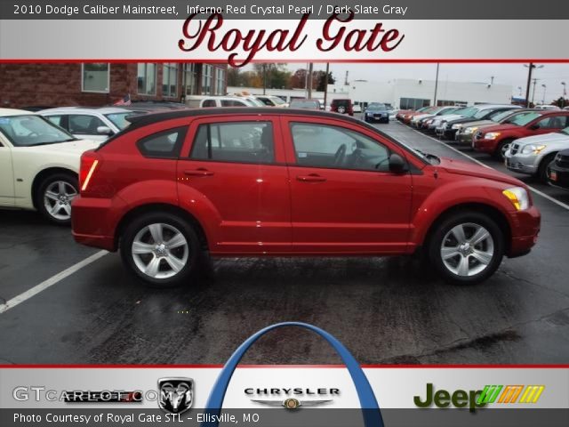 2010 Dodge Caliber Mainstreet in Inferno Red Crystal Pearl