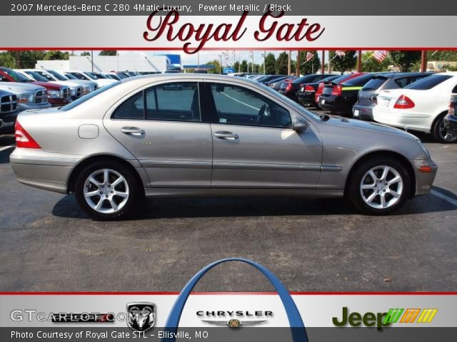 2007 Mercedes-Benz C 280 4Matic Luxury in Pewter Metallic