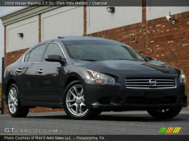 2009 Nissan Maxima 3.5 SV in Dark Slate Metallic