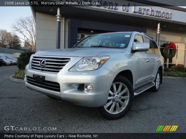 2008 Lexus LX 570 in Mercury Silver Metallic
