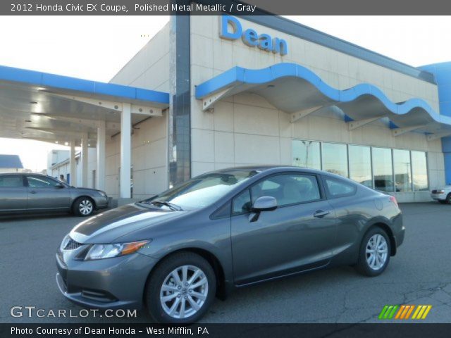 2012 Honda Civic EX Coupe in Polished Metal Metallic