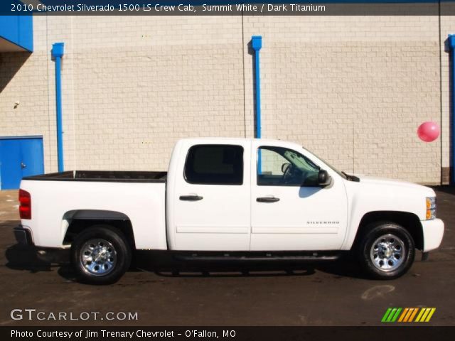 2010 Chevrolet Silverado 1500 LS Crew Cab in Summit White