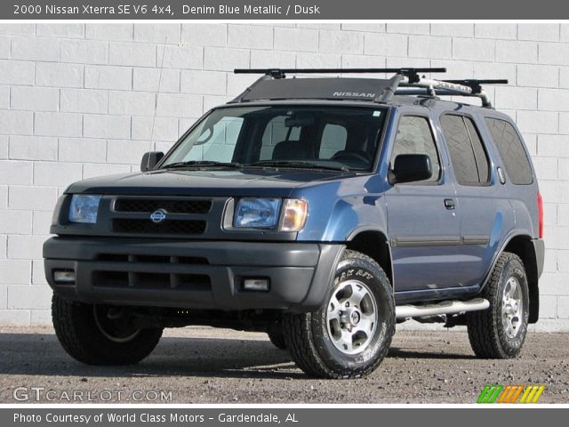 2000 Nissan Xterra SE V6 4x4 in Denim Blue Metallic