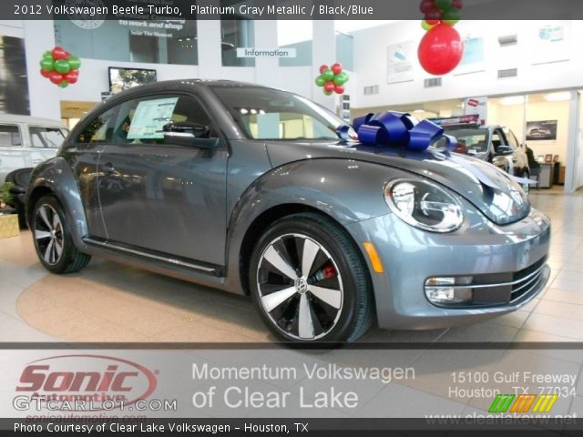 2012 Volkswagen Beetle Turbo in Platinum Gray Metallic