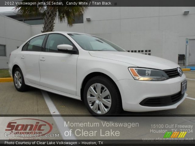 2012 Volkswagen Jetta SE Sedan in Candy White